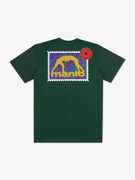 MANTO STAMP 25  tshirt- green